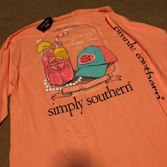 Simply Southern Tops - NWT simply southern long sleeve t shirt